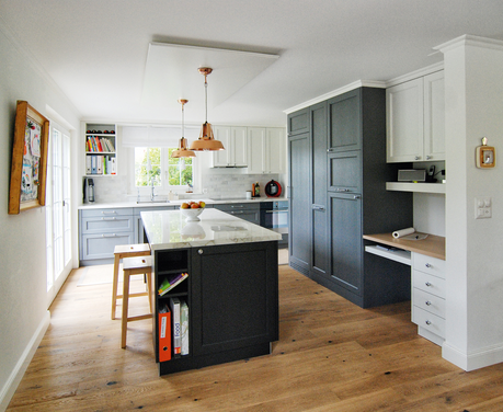 Lanhaus Küche Holz moderne Küche im Landhausstil